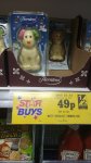 Thorntons White chocolate Snowdog