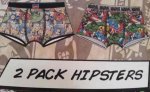 Marvel Mens Boxers/Hipsters - Primark - Pack of 2