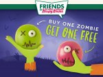 Today 20/10 only BOGOF on Krispy Kreme Zombie limited edition Doughnuts