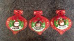 Personalised christmas tree decorations