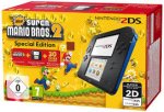 2DS Black/blue with NSMB2 or red/white with Tomodachi Life Sainsbury's instore