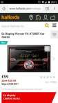 Halfords car stereo clearance