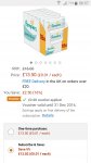 Pampers Sensitive Baby Wipes - Pack of 18 Total 1008 Wipes with voucher at Amazon Subscribe & if you have 5+ S&S