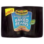 Branston Reduced Sugar And Salt Baked Beans 4 Pack