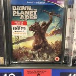 Dawn Of The Planet Of The Apes (Blu-Ray) + UltraViolet + Bonus DVD