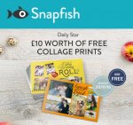 £10 of Free Collage Prints p&p £1.99 @ Snapfish