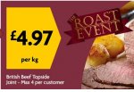Beef Topside Joint (British)