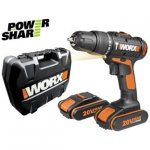Worx 20V Li-Ion Hammer Drill with 2 Batteries