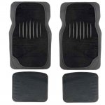 Halfords carpet & rubber car mat set