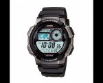 Casio Men's Black Resin World Time Digital Watch Free delivery to store @ H. Samuel EDIT for Black Friday