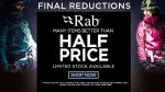 Rab sale @ GoOutdoors example Mens Micro Pull-On £20.00 from £55