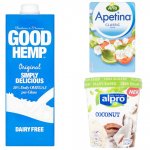 Tesco Magazine Vouchers. Good Hemp Long life Milk Alternative 1l 70p with voucher, Alpro Ice Cream 500ml x3 with voucher, Apetina Classic Block Cheese 200g 70p with voucher and more