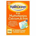 Seven Seas Haliborange Kids Multi-vitamins Calcium and Iron Chewable Tablets 30