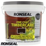 Ronseal one coat timber care - Dark Oak 9 Litre