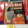 Curaheat pain relief heat pads 24hrs