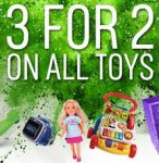 Argos 3 for 2 on toys confirmed for 4th - 7th November