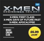X-Men Beginnings Trilogy digital