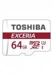 Toshiba 64GB EXCERIA U3 (V30) 90MB/s Micro SDXC card