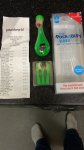 Rockerbilly kids toothbrush with three spare heads Poundworld