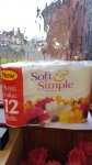 Toilet tissue rolls 12