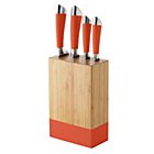 ColourMatch 4 Piece Knife Block in Aqua or Coral
