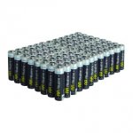 100 Pack - Maplin Extra Long Life Alkaline Value AA or AAA Batteries