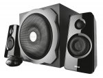 Trust Tytan 2.1 Speaker Set with Subwoofer for PC and Laptop, 120 W Peak Power (UK-Plug) - Black