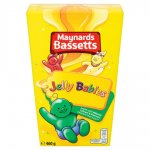 Bassetts Jelly Babies - Liquorice Allsorts - Maynards Wine Gums 460G