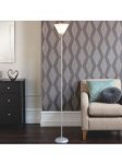 Silver Uplighter Floor Lamp C&C