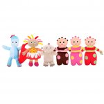 Complete set of 6 In the night garden soft toys & available