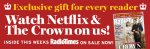 1 Months NETFLIX subscription free with today's Radio Times new & existing customers