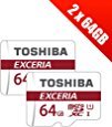 2 x Toshiba Exceria 64GB MicroSDXC Dispatched from and sold by Base / Amazon