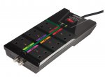Monster AV PowerCenter, 6 Surge Protected AC Outlets