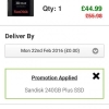 Sandisk Plus 240GB SATA3