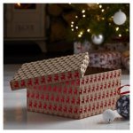 Large Kraft Reindeer Box Perfect for Christmas Eve Boxes and on 3 for 2
