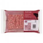 Waitrose Aberdeen Angus beef mince, 454g 15% fat or £2.39 with PYO offer