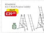 POWERFIX 6-in-1 Multi-Purpose Ladder