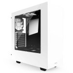 NZXT S340 White Mid Tower PC Case (White) (Black)