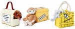 Dear Zoo elephant, lion, dog & monkey 8" toys with cages were &pound;16.99