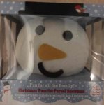 Christmas pass the parcel snowman Asda
