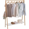 Bamboo Clothes Rail