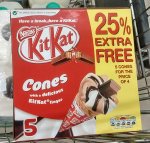 KitKat Ice Cream cones pack 5