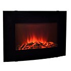 3 different types of electric fires - log burner, led wall hung & led inset type were £67 Monday