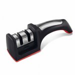 Tacklife Knife Sharpener with 2 Stage Coarse and Fine Sharpening System, Ergonomic Handle Sold by TACKLIFE