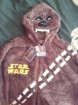 Star Wars Chewbacca Onesie Adult sizes S-2XL (kids sizes £11)
