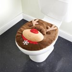 Rudolph Toilet Seat Cover