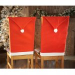 Santa's Hat Chair Covers 2pk / Elf's Hat Chair Covers 2pk