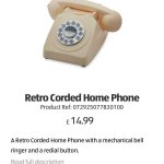 Aldi Retro Phone Special Buy. instore