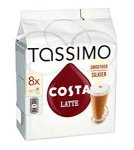 Tassimo 5 pack Costa latte