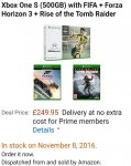 Xbox One S with Forza, FIFA & Tomb Raider